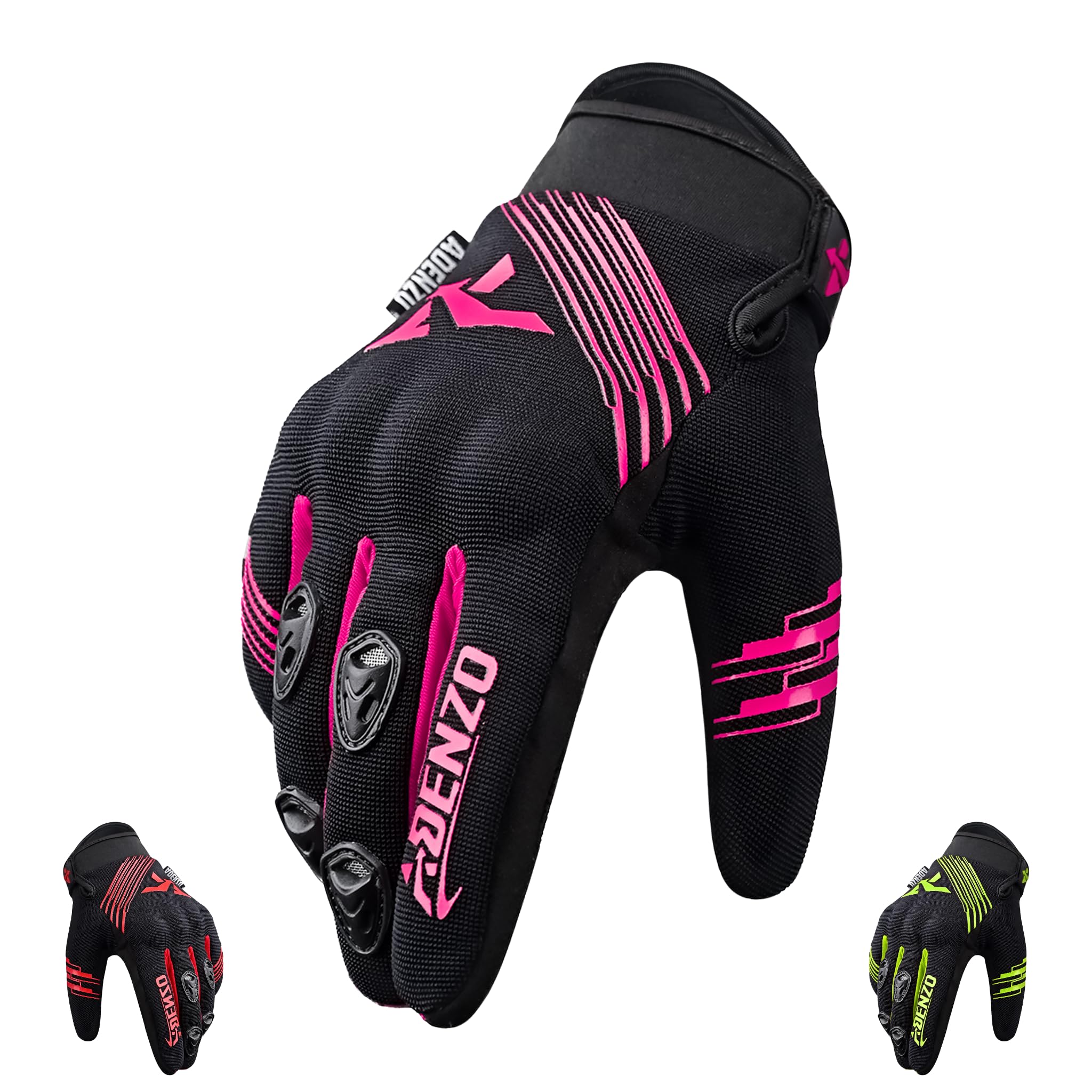 Motorcycle Gloves for Men & Women-Knuckle Protection