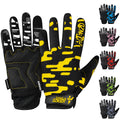 Off-Road Motorcycle Gloves for Men & Women–Yellow-Dirt Bike