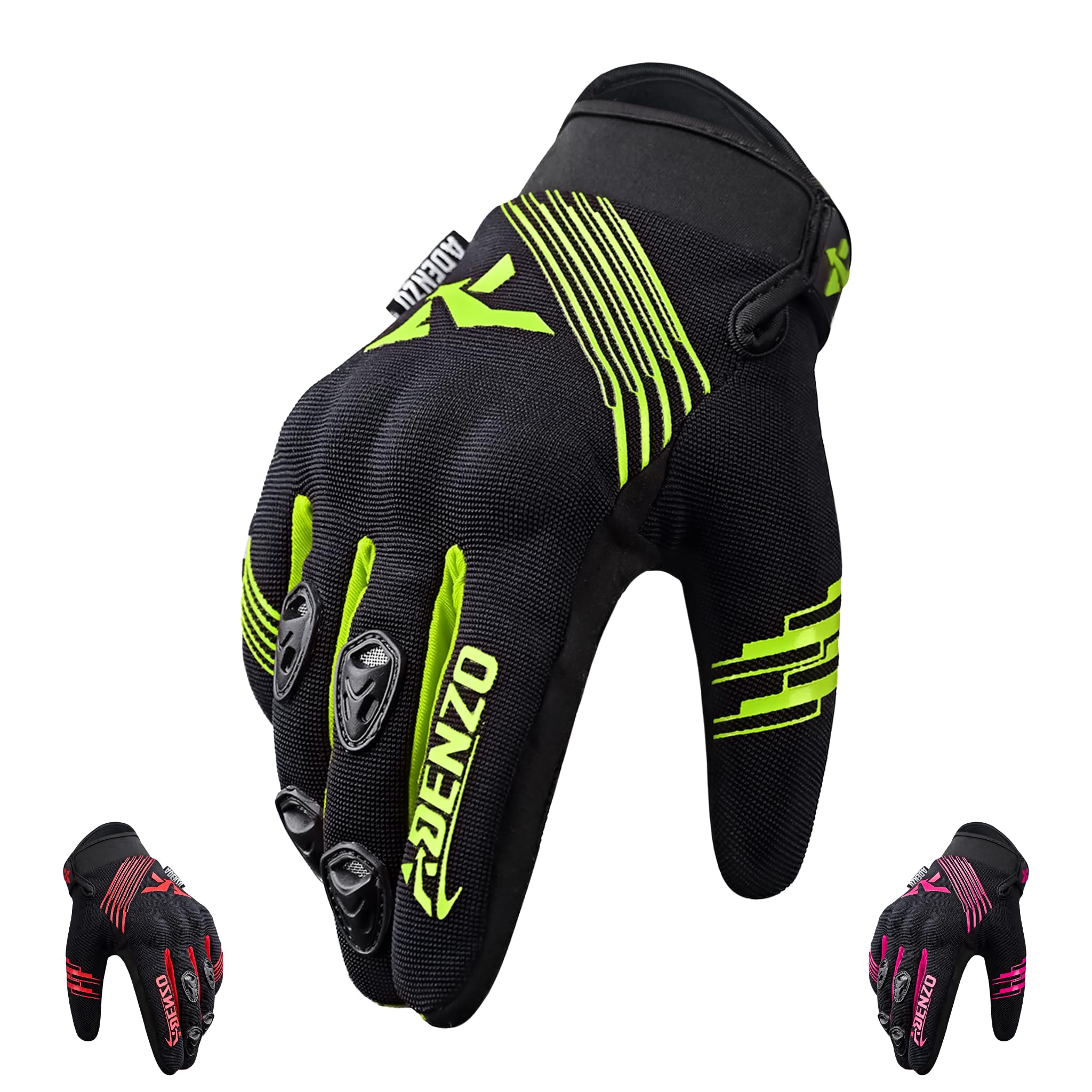 Motorcycle Gloves for Men & Women-Knuckle Protection