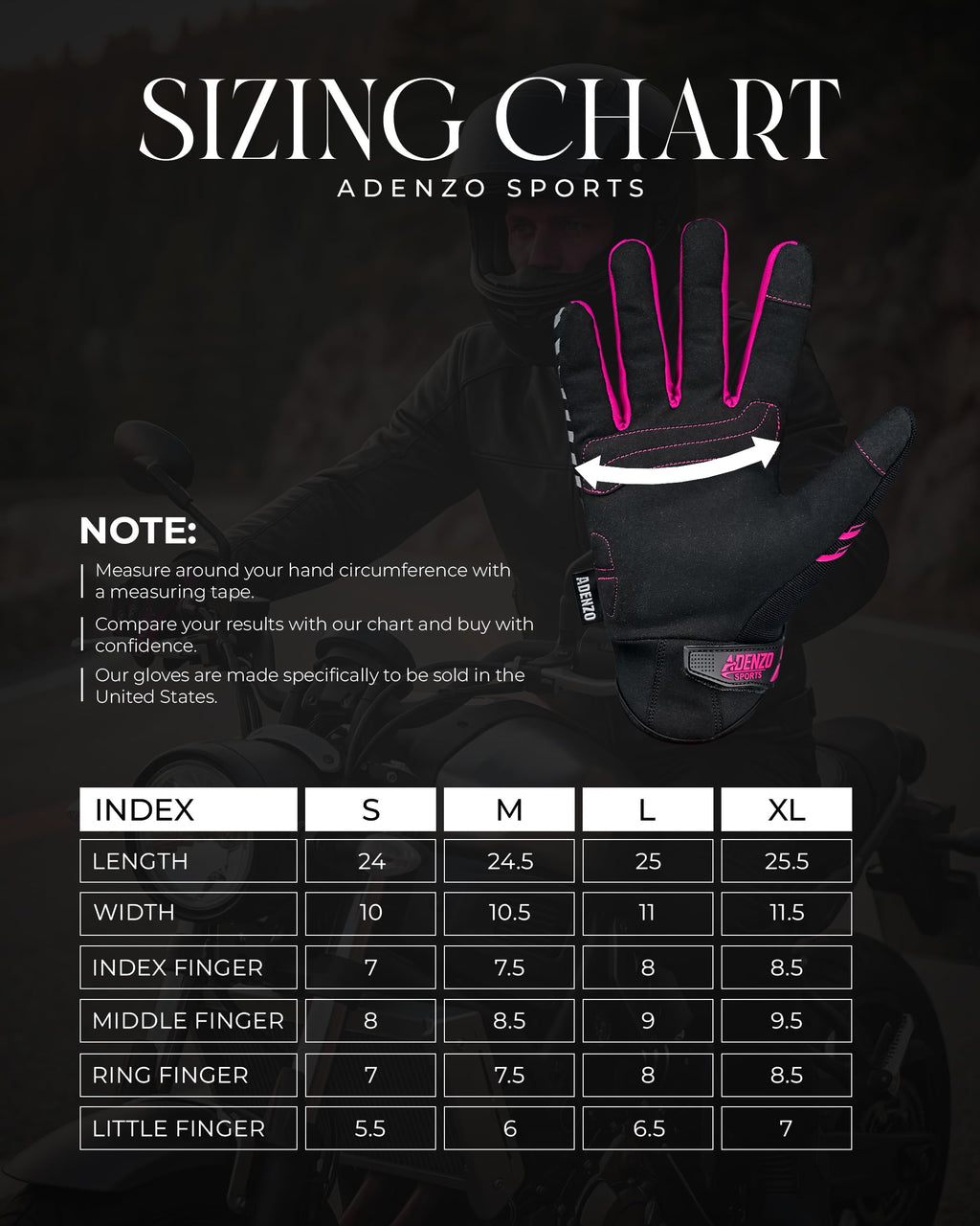 Motorcycle Gloves for Men & Women-Knuckle Protection