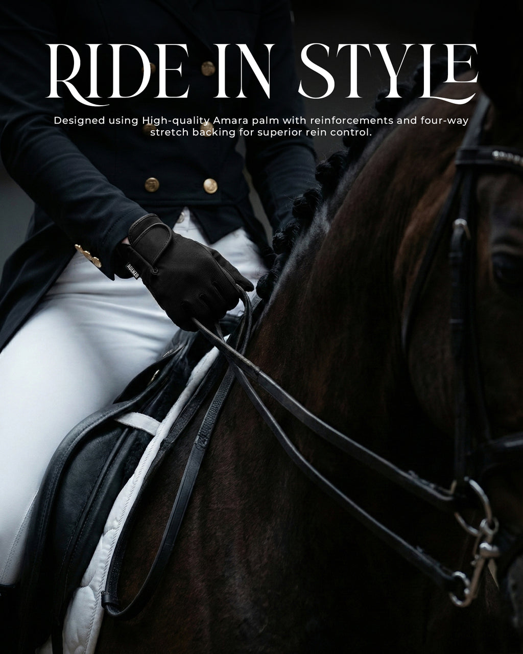 ADENZO Horse Riding Gloves for Men Women & Kids