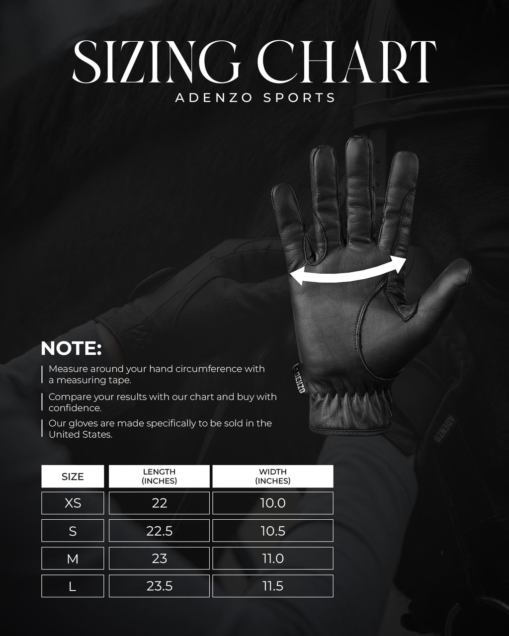 ADENZO Horse Riding Gloves for Men Women & Kids