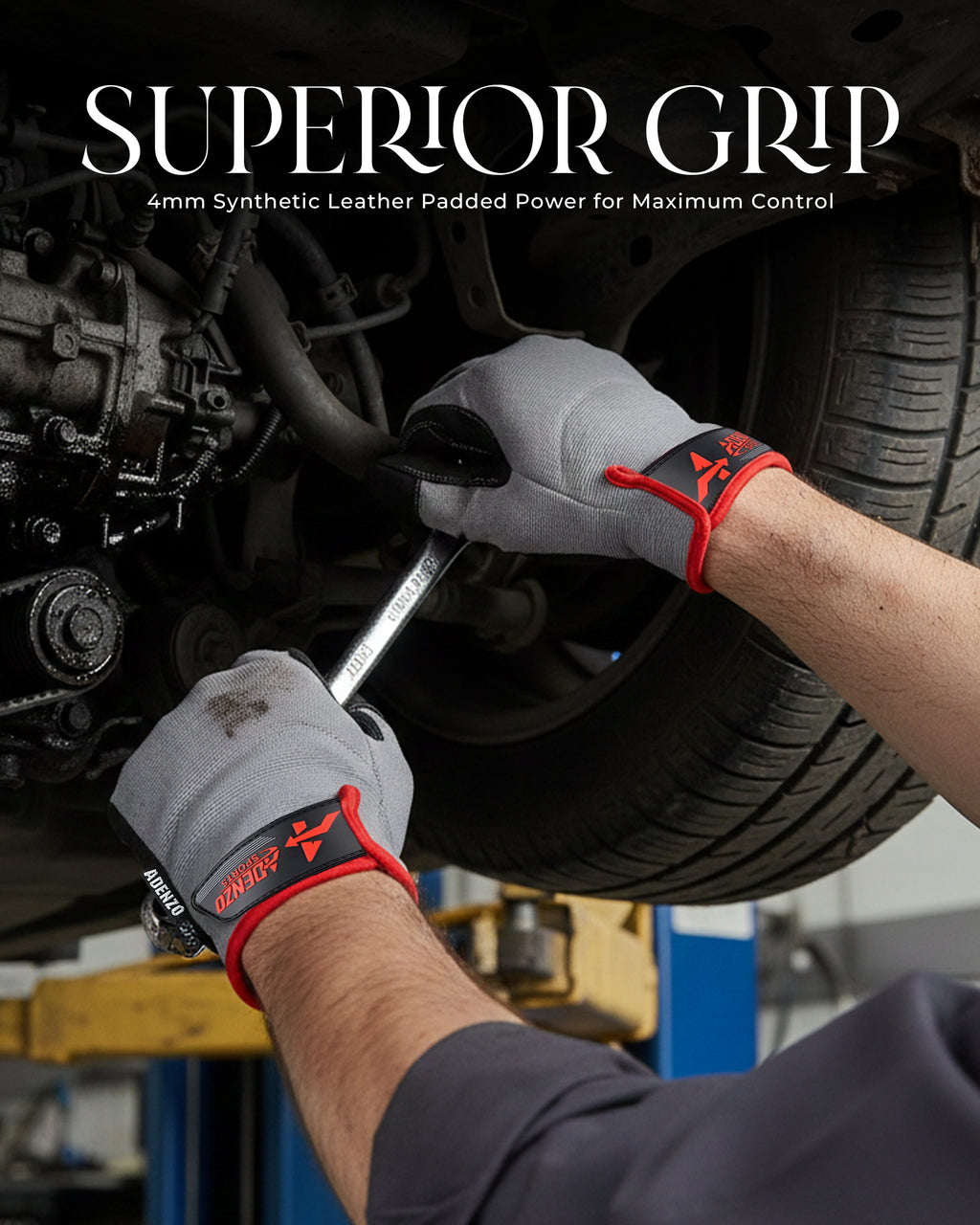 Multi Work Gloves for Men-Touchscreen-Grip for Construction