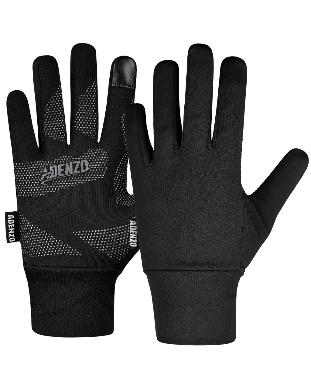 ADENZO Running Gloves for Men & Women-Anti-Slip Sports